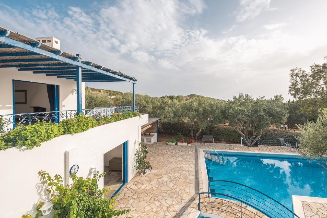 Summer Villa Pasiphae Private Pool - Bbq -Beach 2Min Sounion Exteriér fotografie