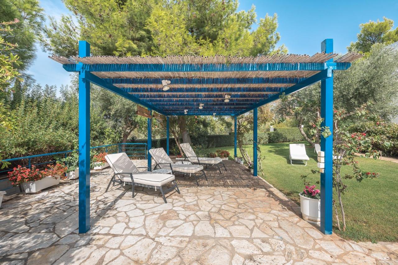 Summer Villa Pasiphae Private Pool - Bbq -Beach 2Min Sounion Exteriér fotografie