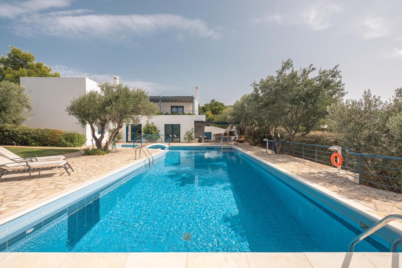 Summer Villa Pasiphae Private Pool - Bbq -Beach 2Min Sounion Exteriér fotografie
