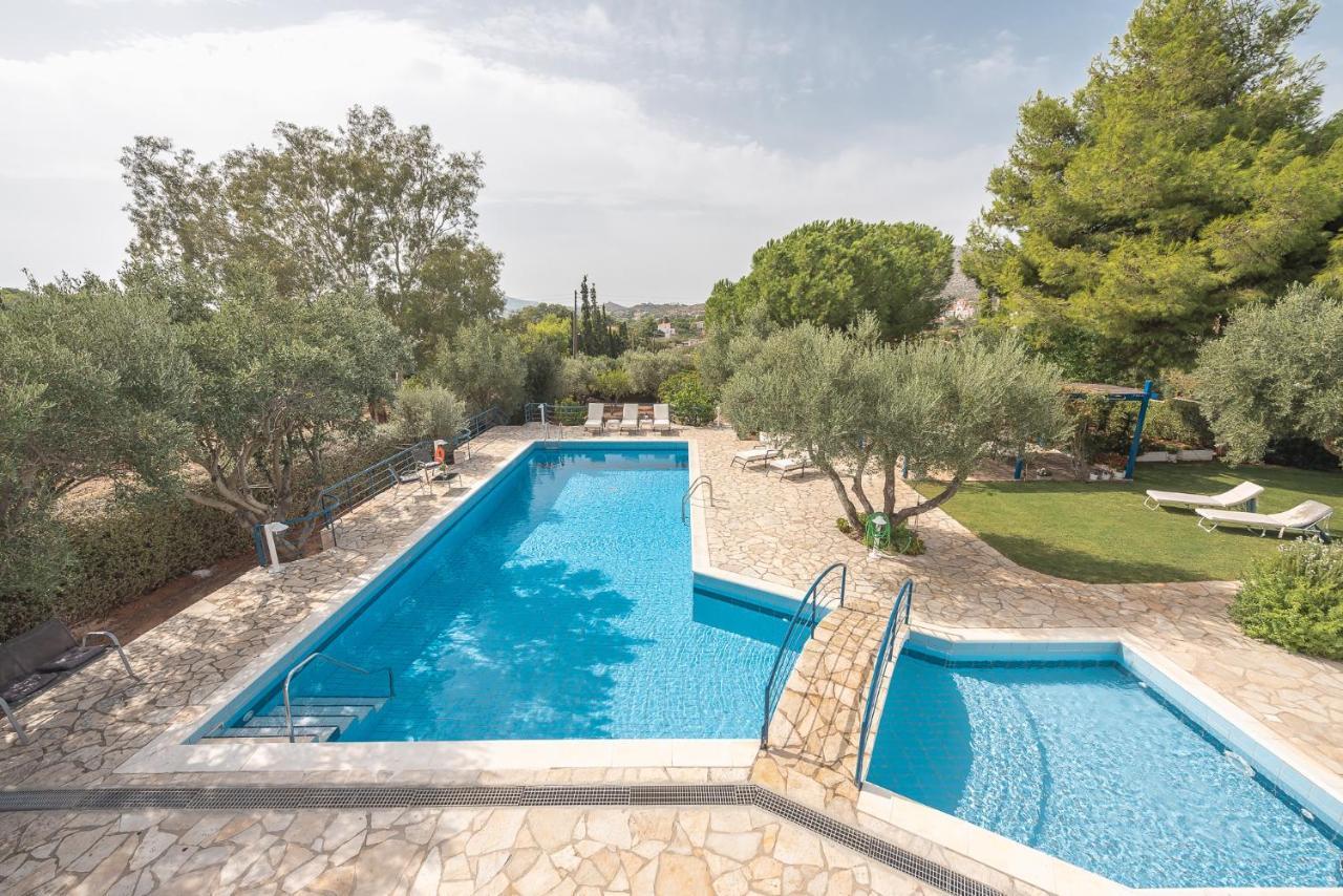 Summer Villa Pasiphae Private Pool - Bbq -Beach 2Min Sounion Exteriér fotografie