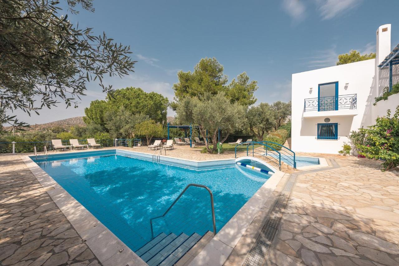 Summer Villa Pasiphae Private Pool - Bbq -Beach 2Min Sounion Exteriér fotografie