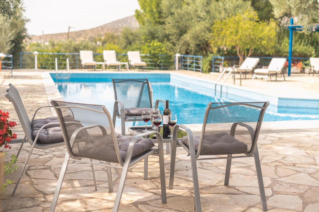 Summer Villa Pasiphae Private Pool - Bbq -Beach 2Min Sounion Exteriér fotografie